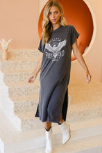 Load image into Gallery viewer, Free Bird Graphic Maxi Dress
