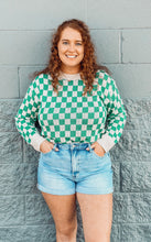 Load image into Gallery viewer, Lightweight Checkered Pullover
