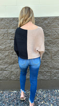 Load image into Gallery viewer, Ribbed Color Block Sweater
