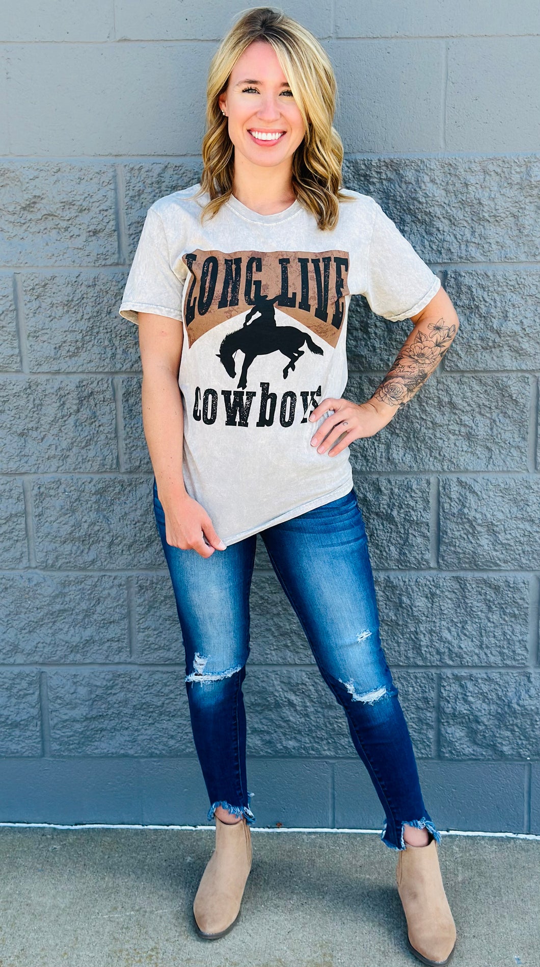 Long Live Cowboys Tee