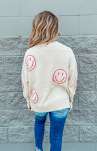 Load image into Gallery viewer, Smile Pattern Knit Sweater Top
