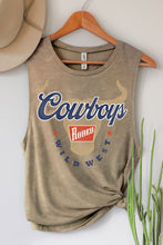 Load image into Gallery viewer, Cowboys Rodeo Graphic Tank Top
