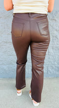 Load image into Gallery viewer, Judy Blue Faux Leather Straight Pants
