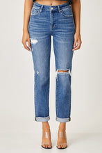 Load image into Gallery viewer, Risen High Rise Slim Girlfriend Jeans
