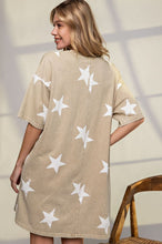 Load image into Gallery viewer, Star Printed Tunic Dress
