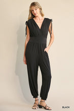 Load image into Gallery viewer, Black Jogger Jumpsuit
