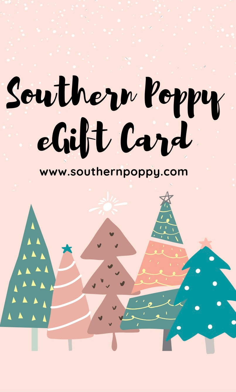 Southern Poppy Holiday eGift Cards