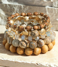 Load image into Gallery viewer, Mixed Bead Stackable Bracelet
